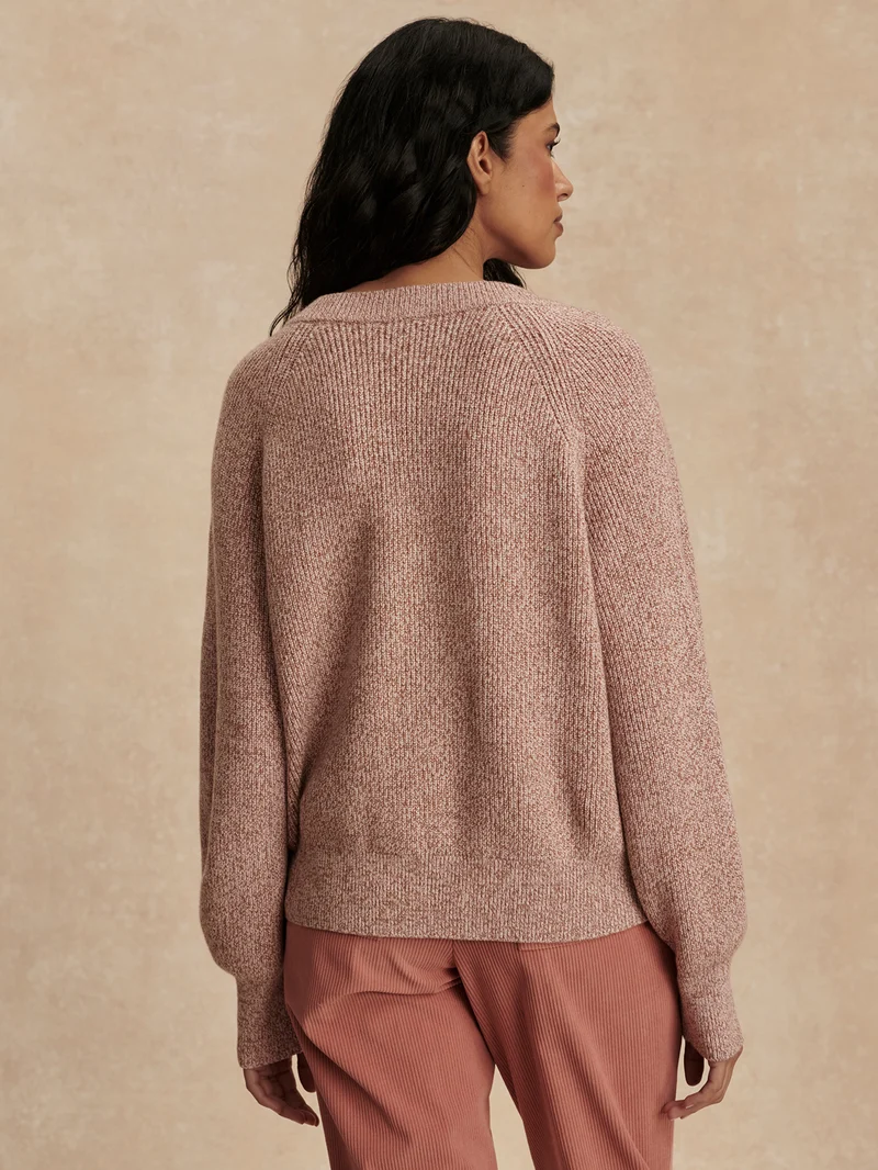 Kennings Mock Placket Knit