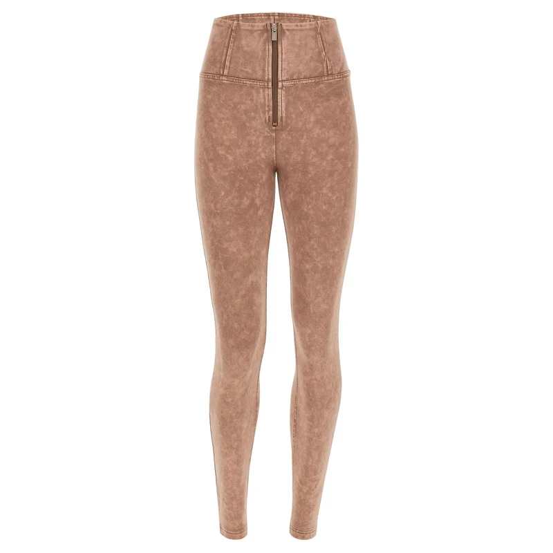 WR.UP Push-Up High Waist Skinny Pant Marble Washed - Roebuck Pink