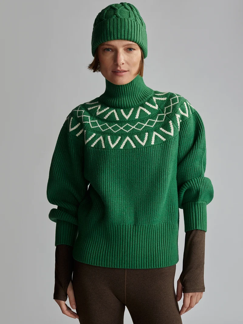 Marcie Fairisle Yoke Knit