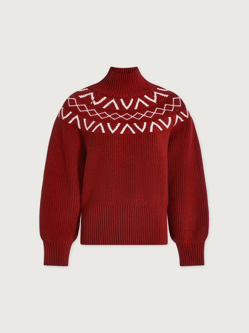 Marcie Fairisle Yoke Knit
