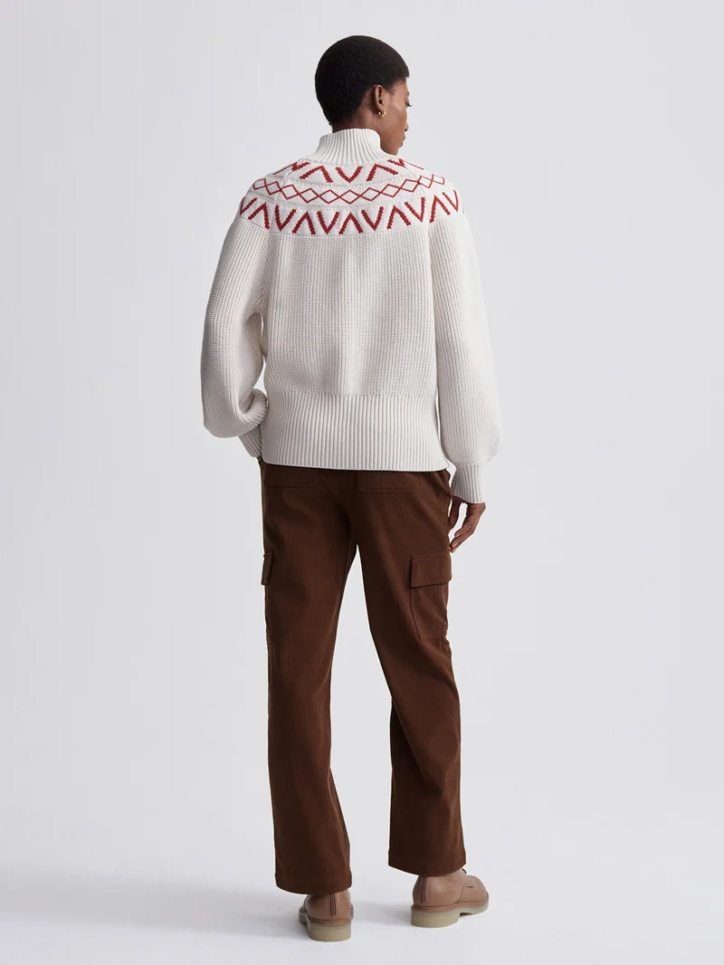 Marcie Fairisle Yoke Knit