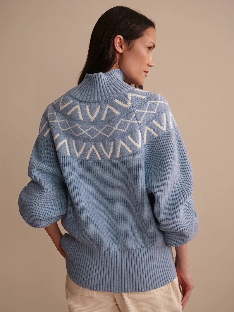 Marcie Fairisle Yoke Knit