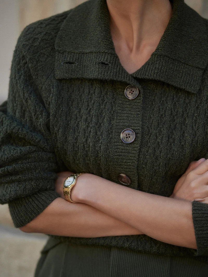 Bridget Half-Button Sweater
