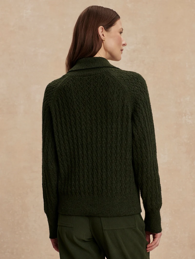 Bridget Half-Button Sweater
