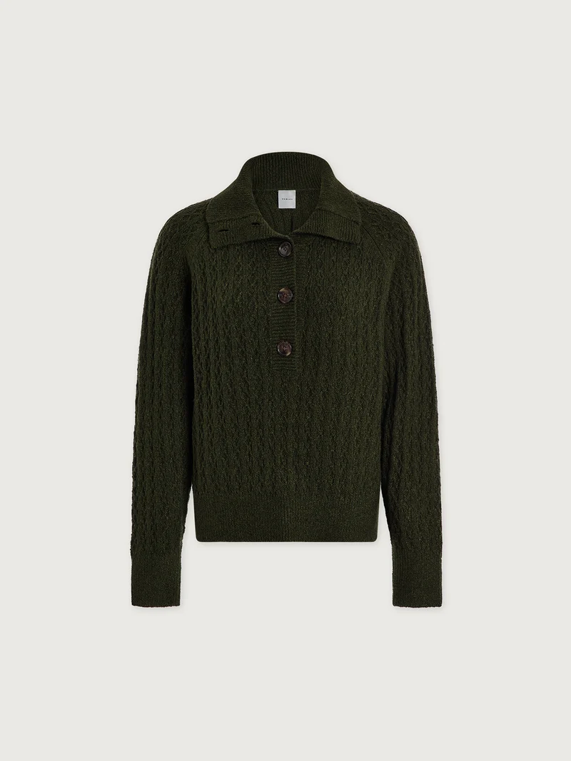 Bridget Half-Button Sweater