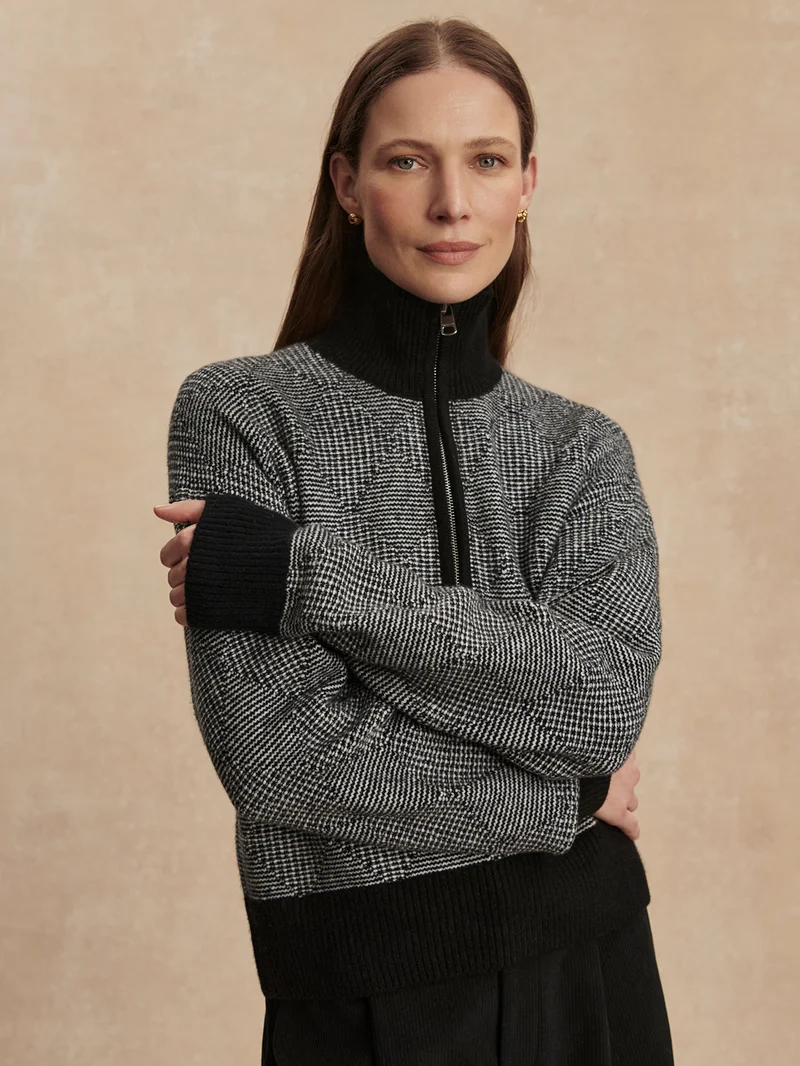 Aldridge Half-Zip Knit