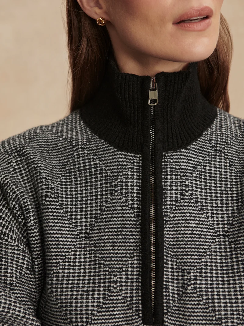 Aldridge Half-Zip Knit