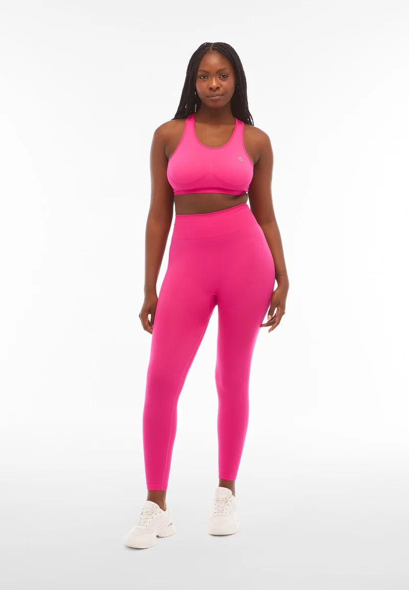Seamless Push-Up High Waist Skinny - Love Potion Used Pink