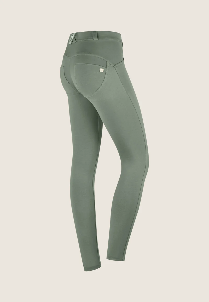 WR.UP Push-Up Regular Waist Skinny Pants - Iceberg Green