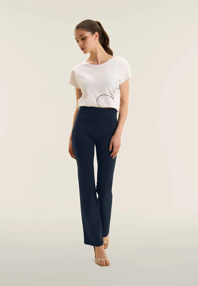 WR.UP Push-Up High Waist Bootcut Pant - Dark Sapphire Blue