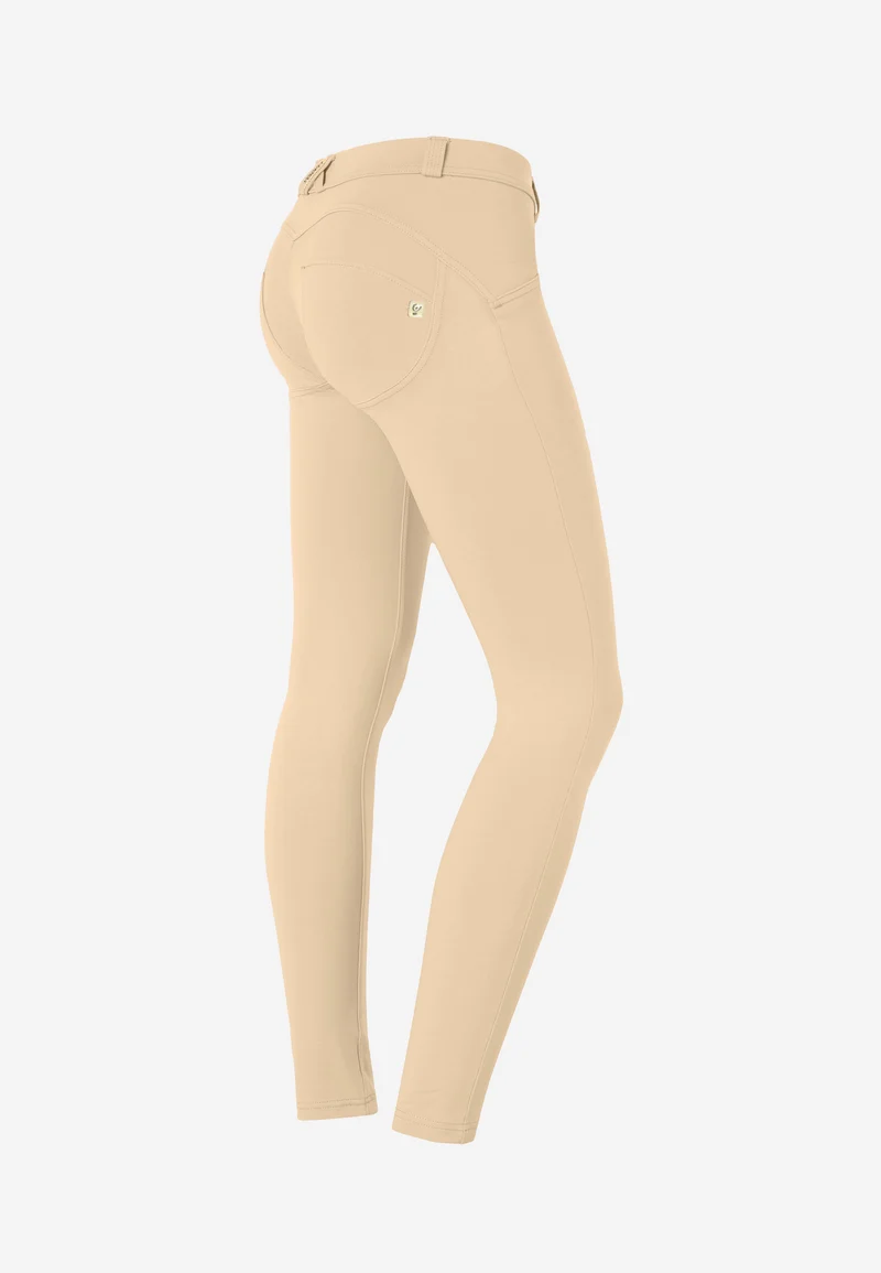 WR.UP Push-Up Low Waist Skinny Pants - Irish Cream Beige