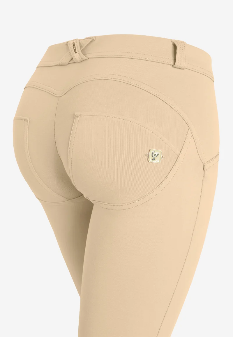 WR.UP Push-Up Low Waist Skinny Pants - Irish Cream Beige