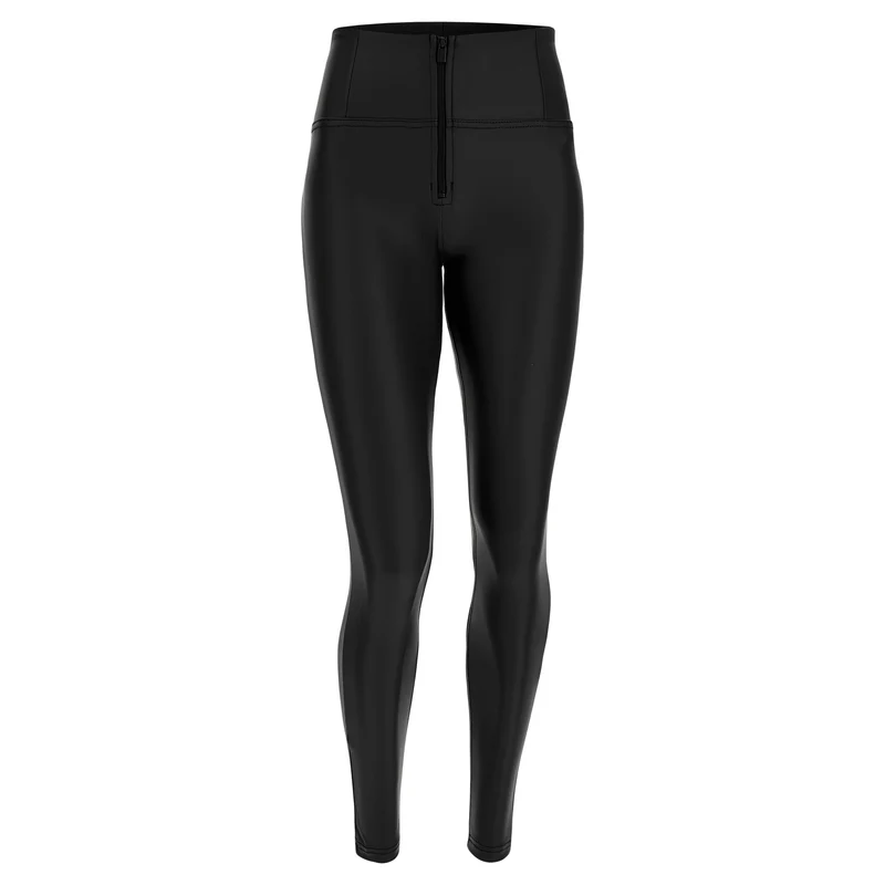 WR.UP Push-Up High Waist Skinny Vegan Leather Pant - Black
