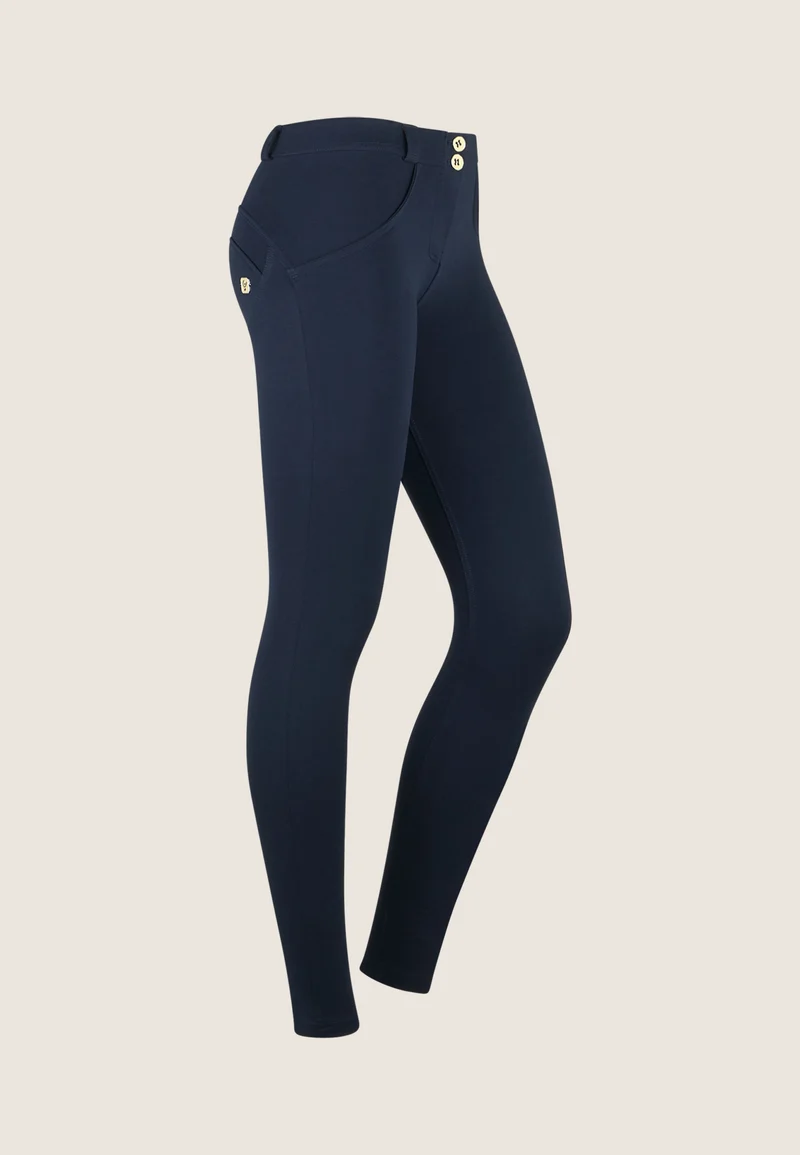 WR.UP Push-Up Regular Waist Skinny Pants - Dark Sapphire Blue