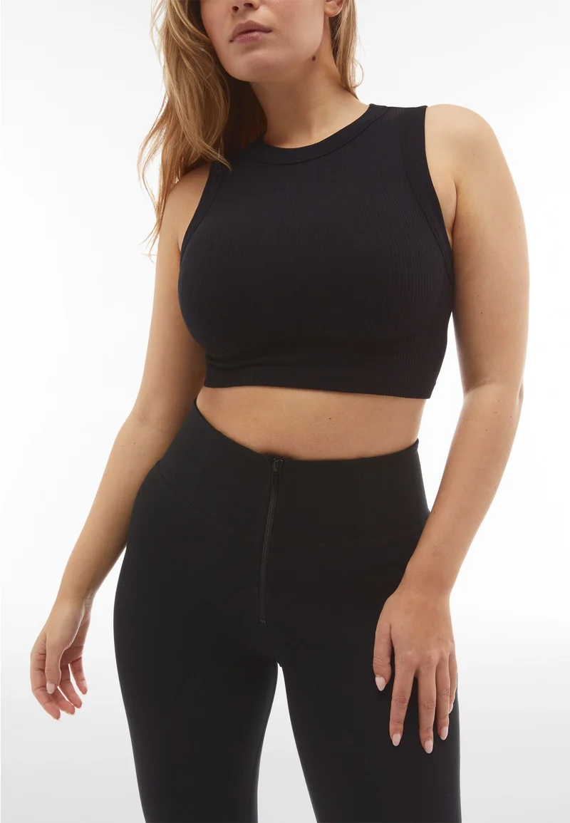 WR.UP Push-Up High Waist Skinny 7/8 Pants - Black