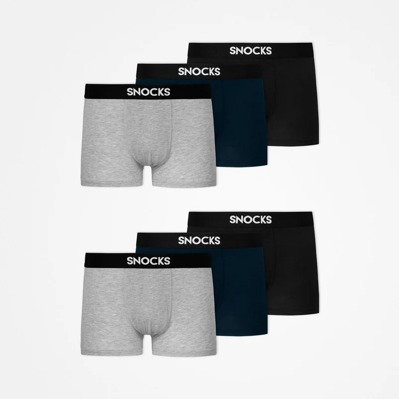 Premium Boxershorts | Mix (Schwarz/Grau/Blau)