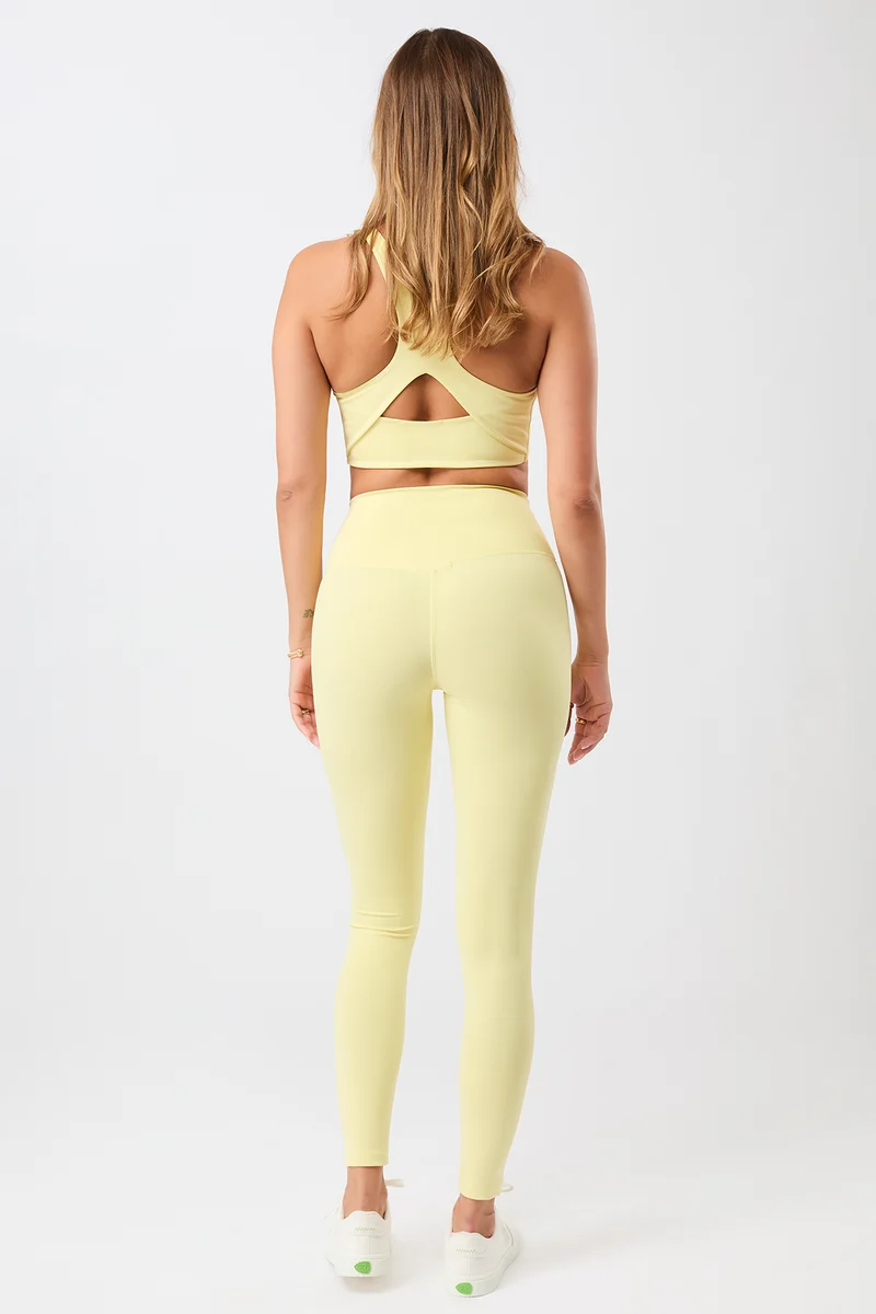 Sporty Vibe Leggings - Citrus Rush