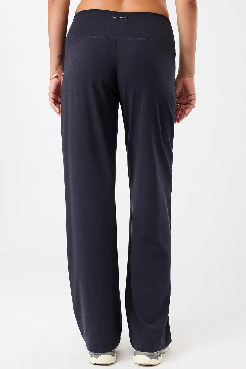Wide Leg Pants - Night Sky