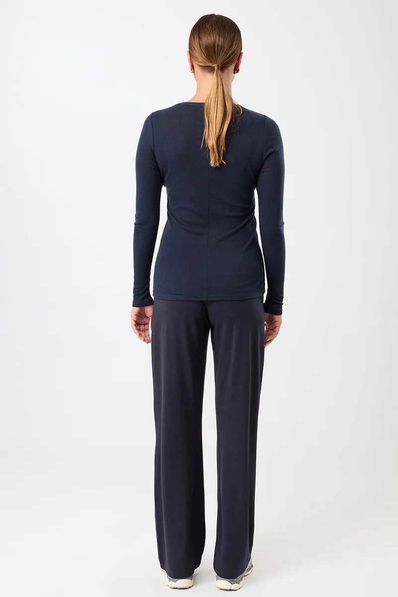 Wide Leg Pants - Night Sky