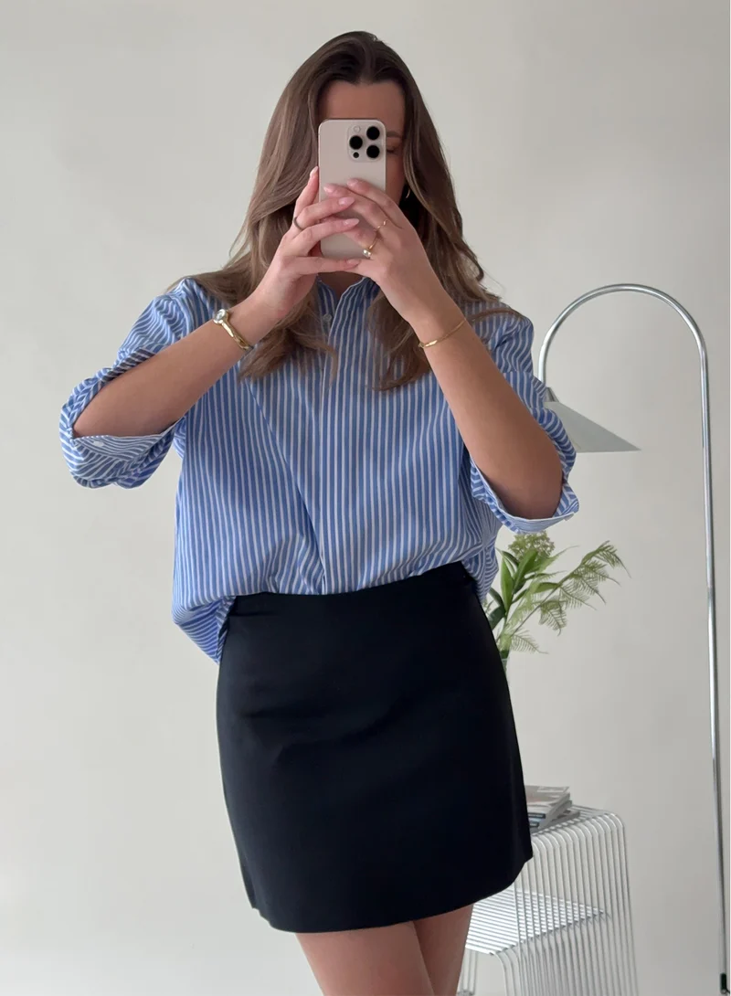 Black Luxe Skort