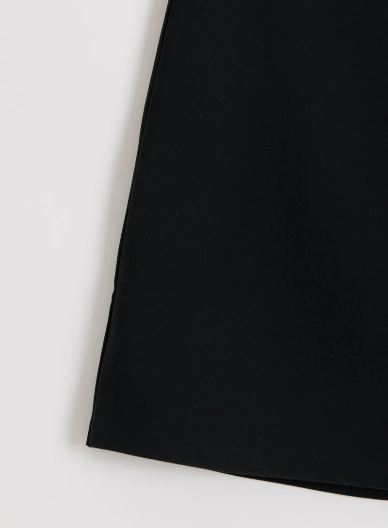Black Luxe Skort