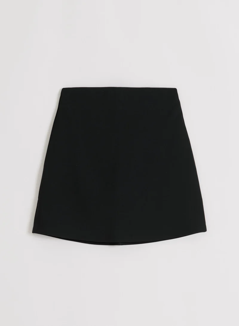 Black Luxe Skort