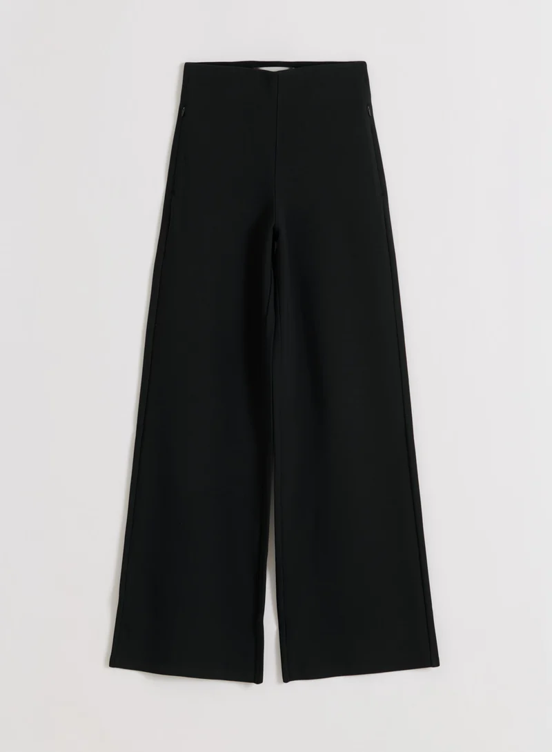 Black Luxe Petite Pants