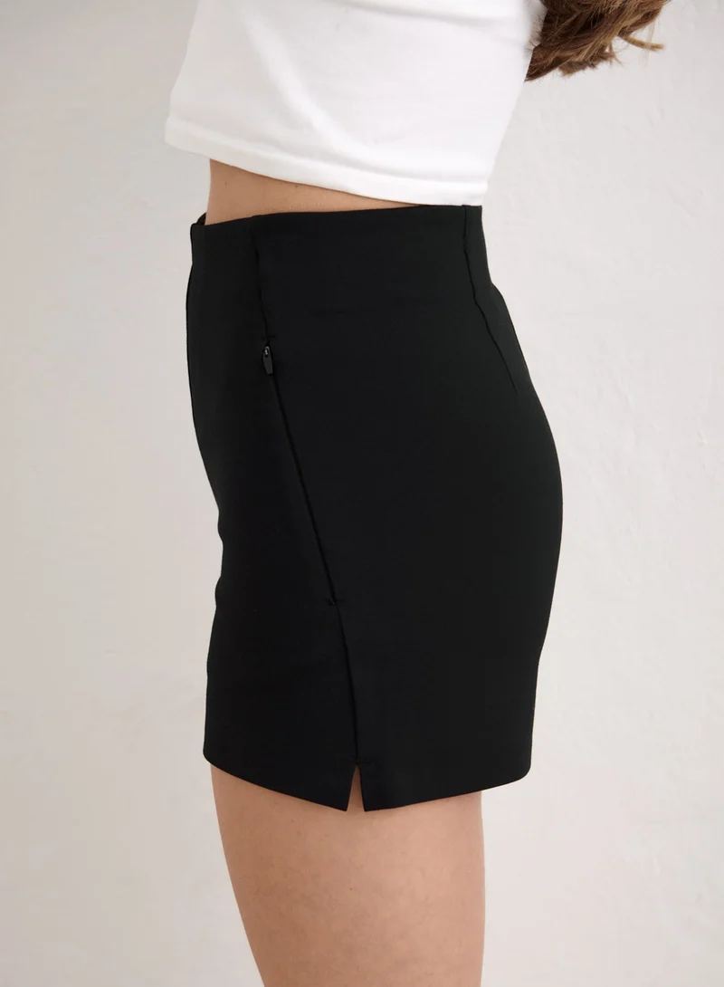 Black Luxe Shorts