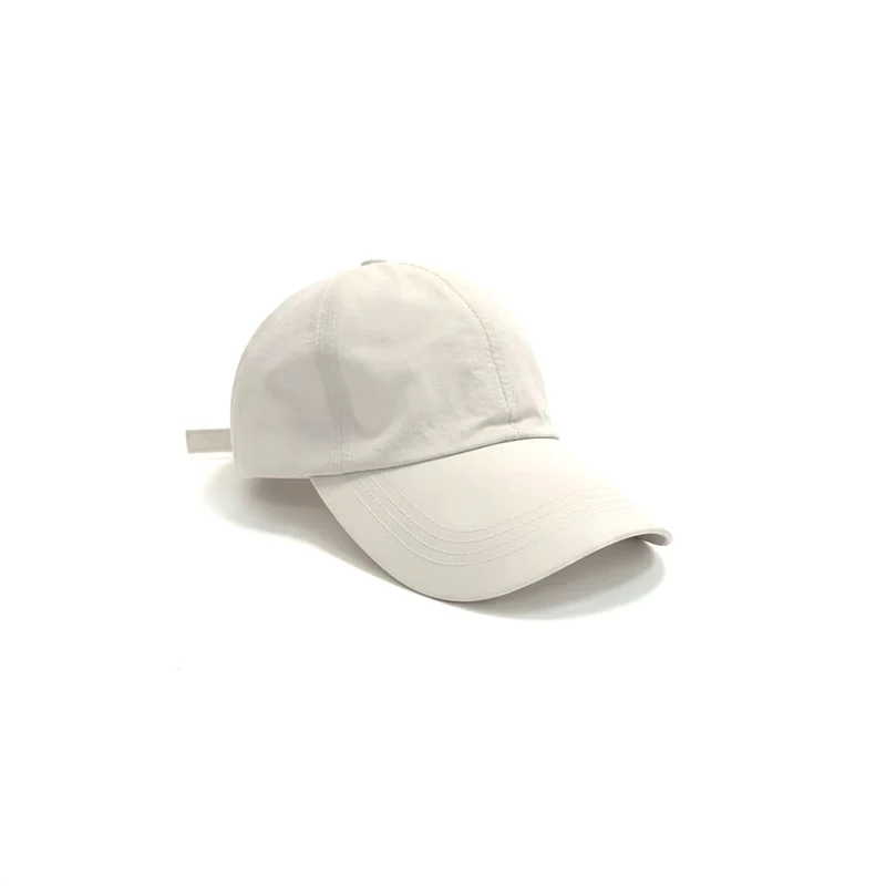 Cappello uomo baseball tessuto tecnico leggero - Bianco