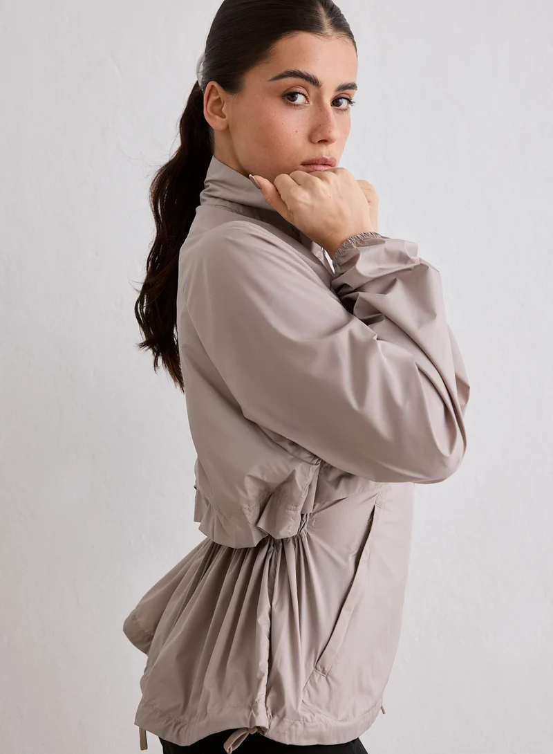 Dark Clay Running Jacket