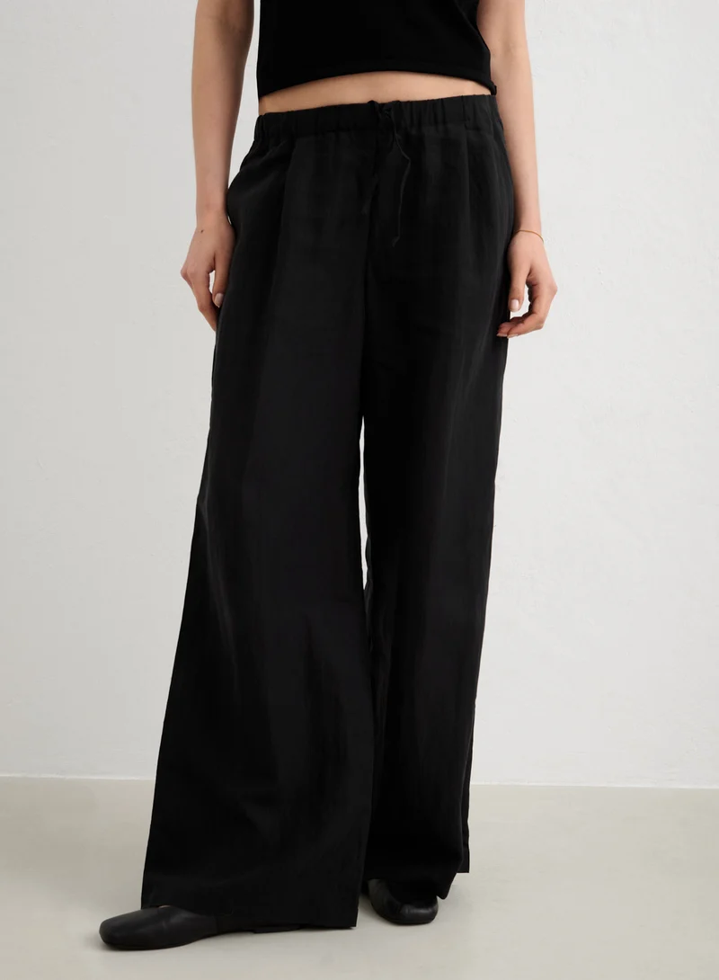 Black Riviera Pants
