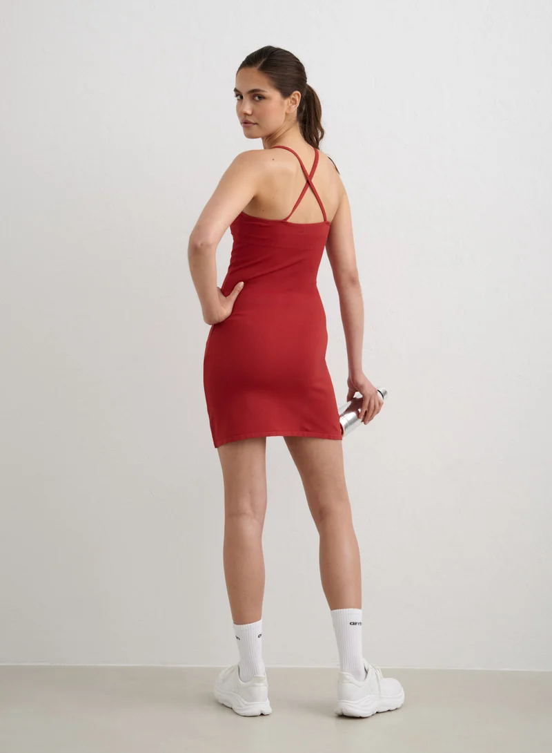Cayenne Shape Seamless Deep Cut Dress