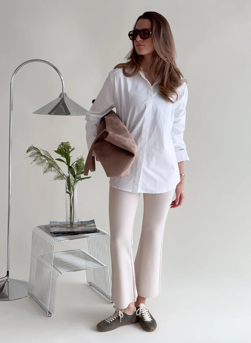 Sand Luxe Kick Flare Leggings