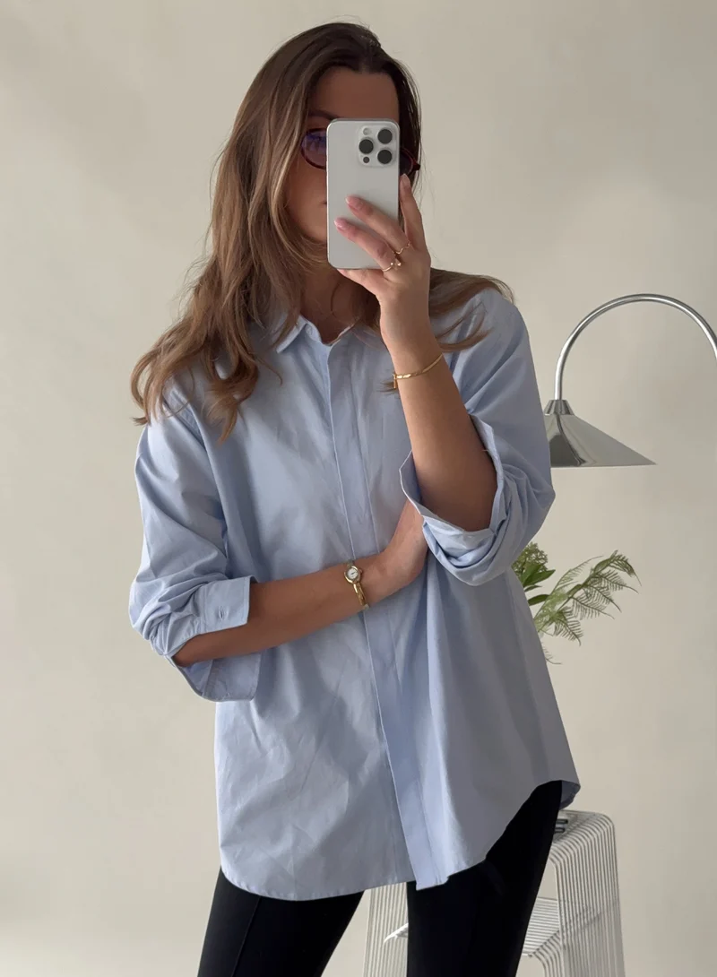 Blue Oxford Shirt