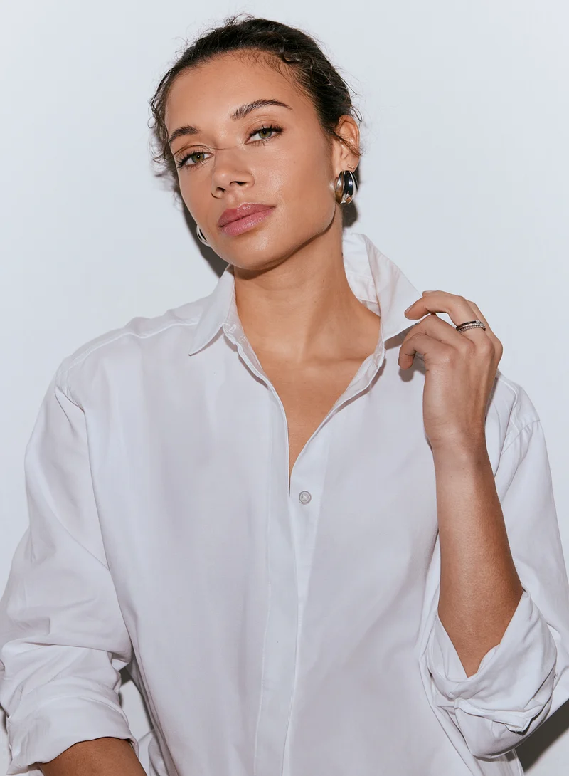 White Oxford Shirt