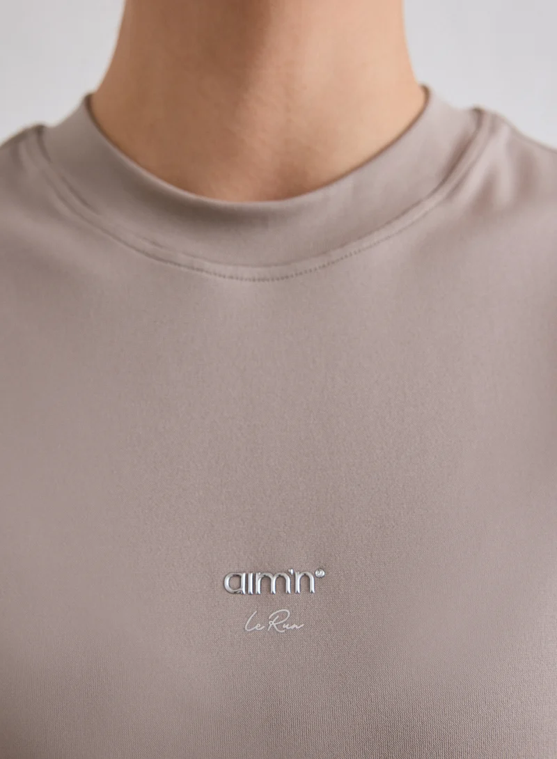 Dark Clay Le Run Seamless Running T-shirt