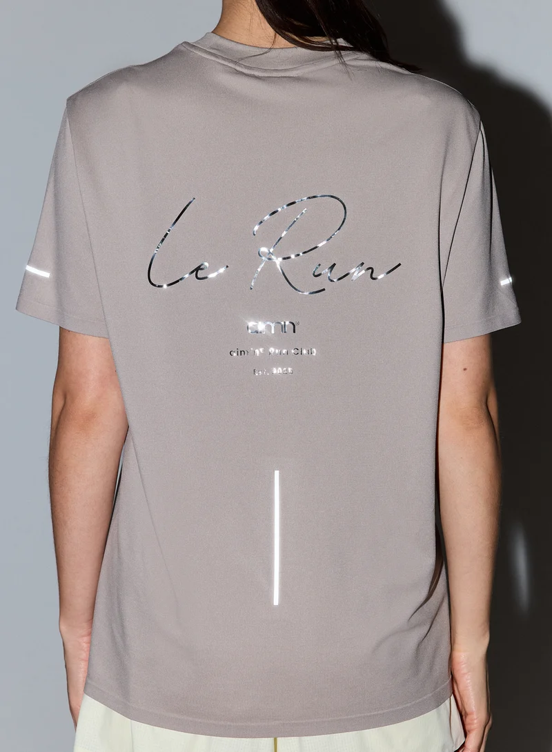 Dark Clay Le Run Seamless Running T-shirt