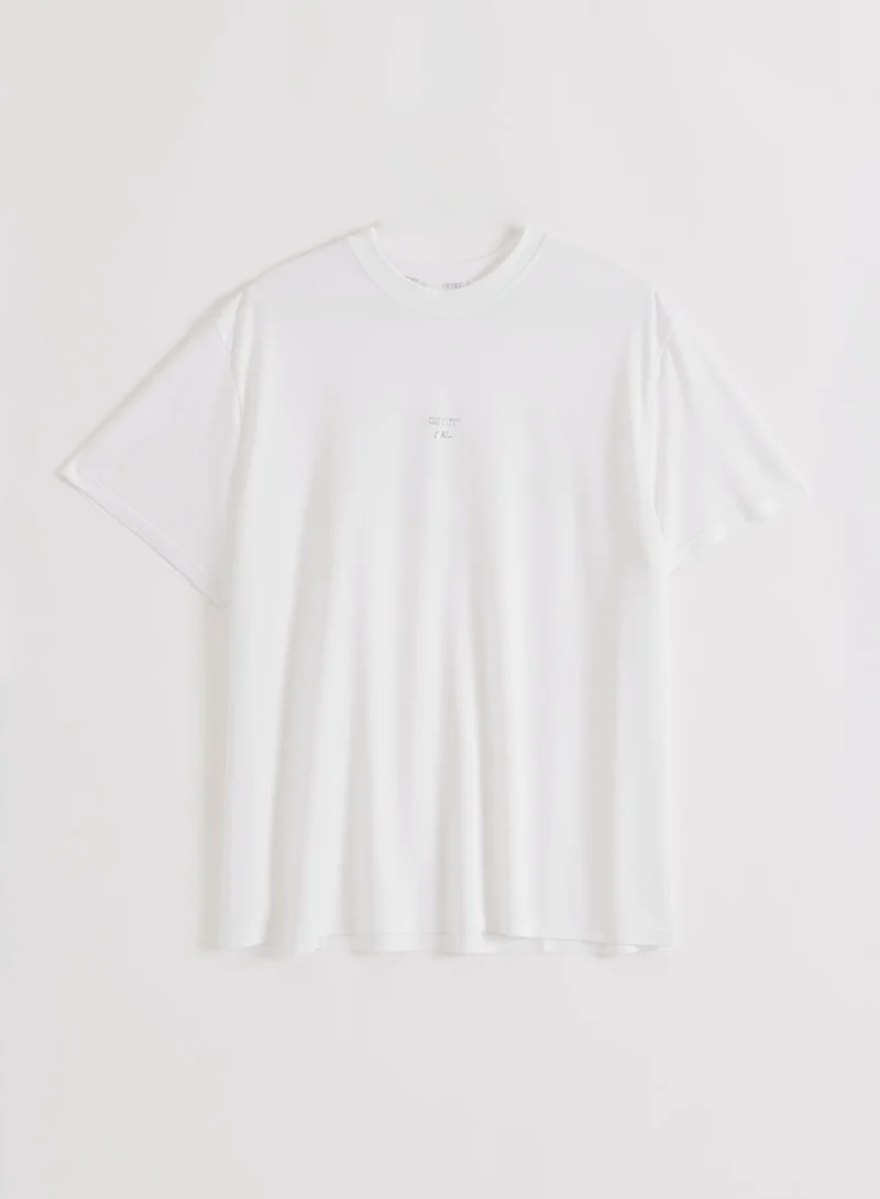 White Le Run Seamless Running T-shirt