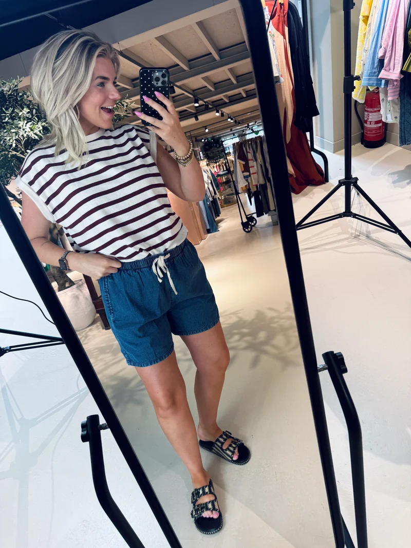 Misa denim shorts