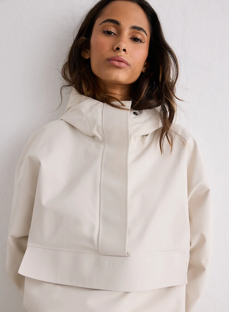 Sand Waterproof Oversized Anorak