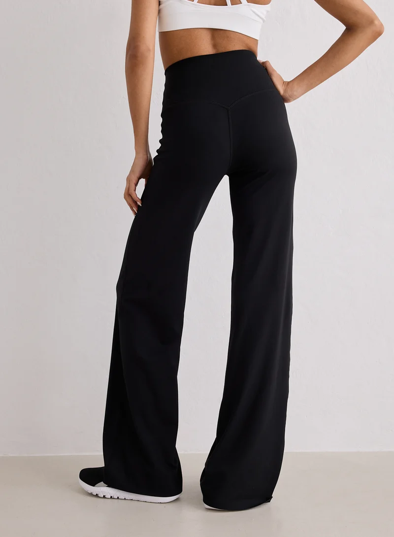 Black Sense Straight Leg Petite Tights