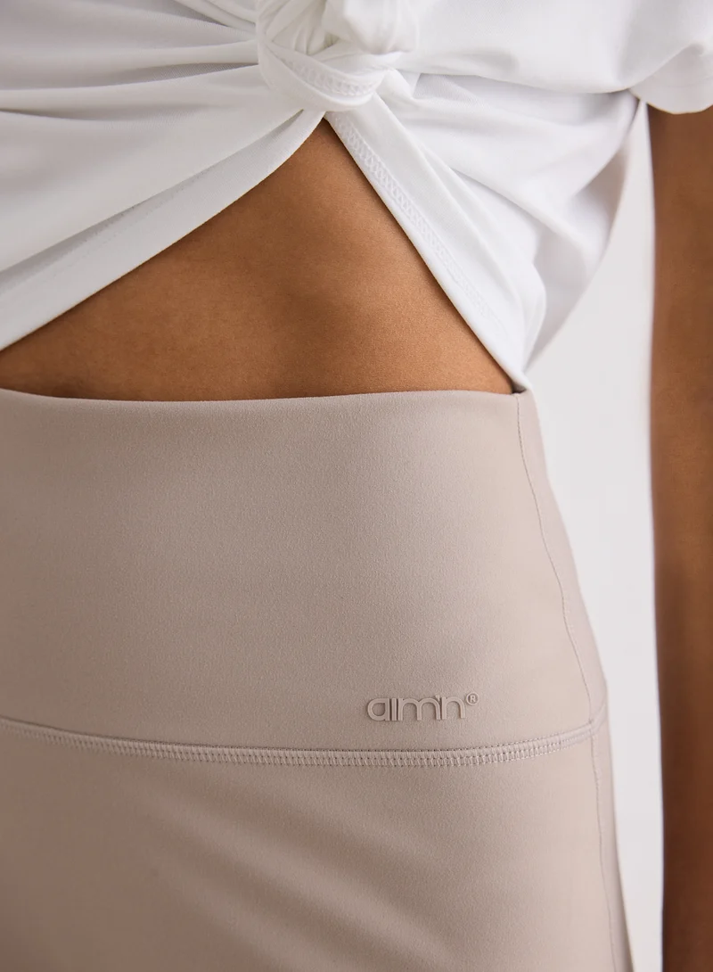 Dark Clay Sense Straight Leg Tights