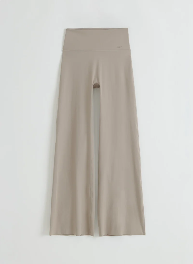 Dark Clay Sense Straight Leg Tights