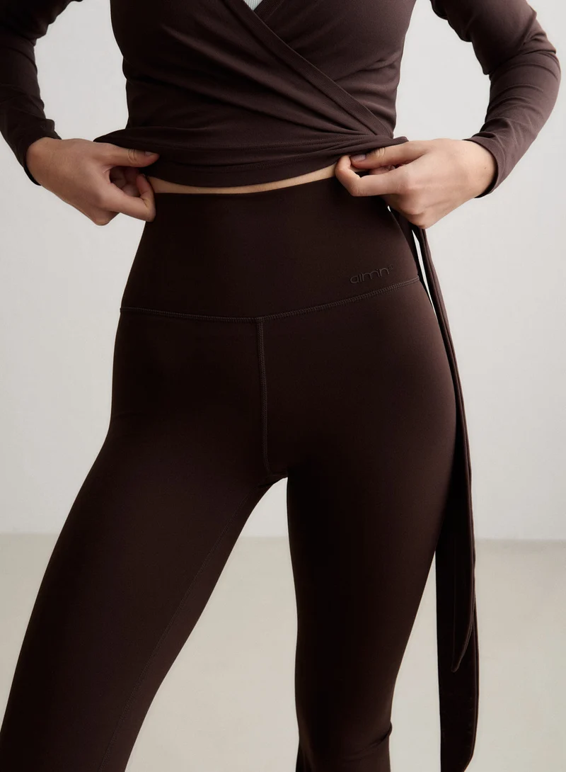 Chocolate Sense Flare Tights