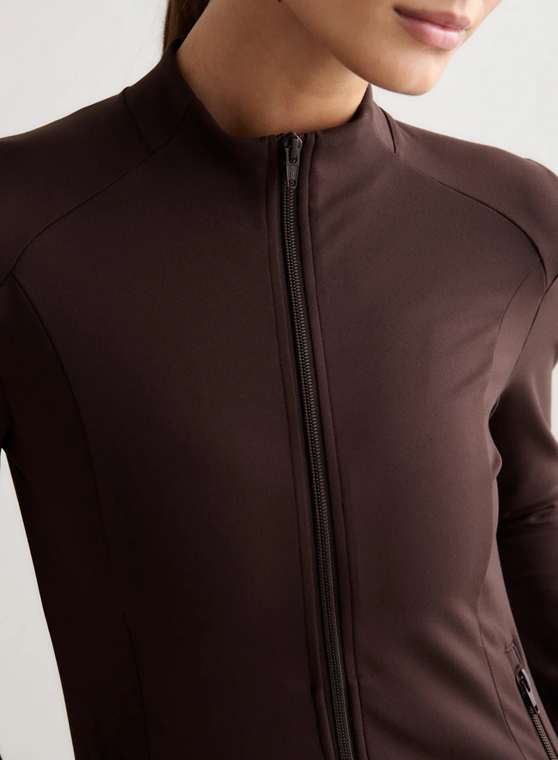 Chocolate Sense Zip Jacket