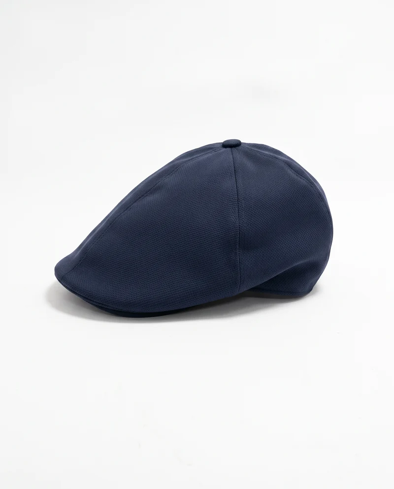 Coppola uomo tessuto nido d'ape - Blu