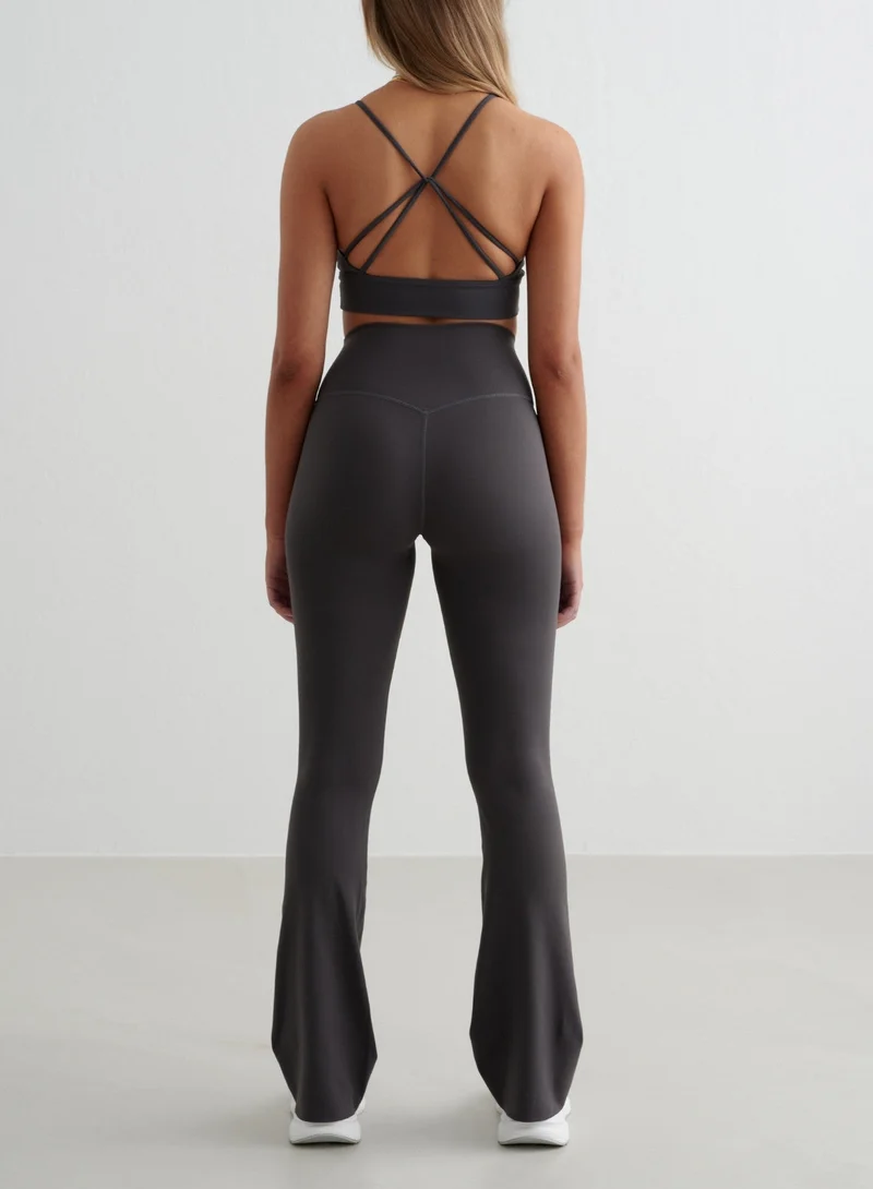 Shadow Grey Sense Flare Tall Tights