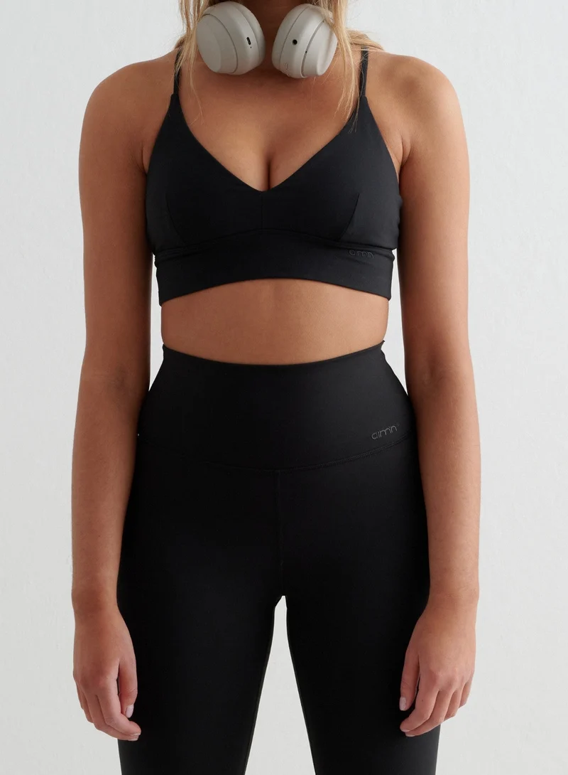 Black Sense Flare Tall Tights