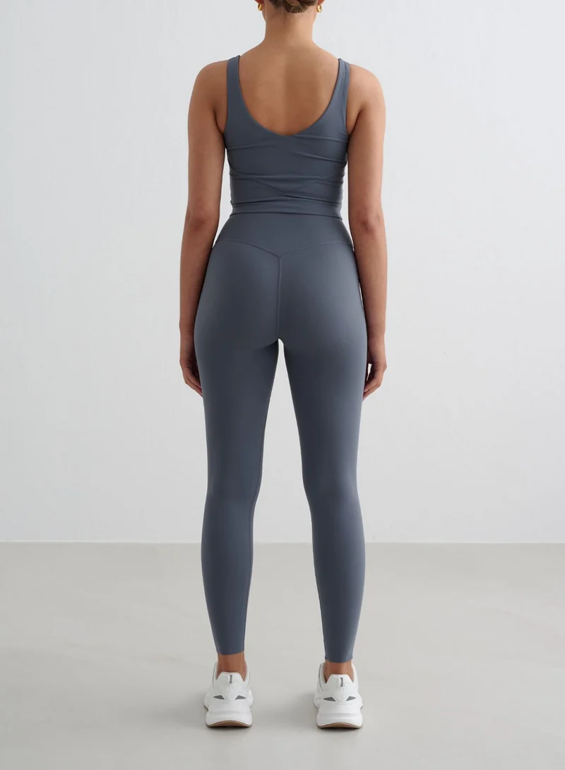 Storm Blue Sense Tall Tights