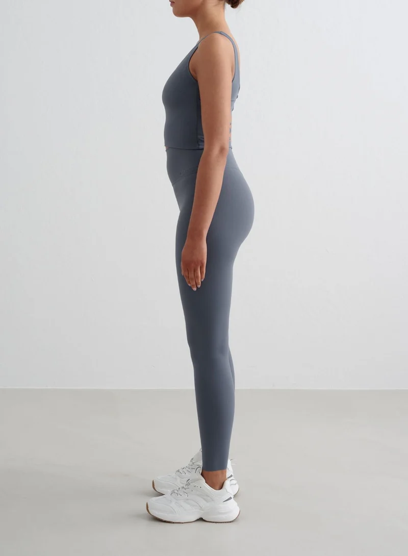 Storm Blue Sense Tall Tights